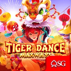 Tiger Dance Maxways slot by SG — festive lion dance theme
